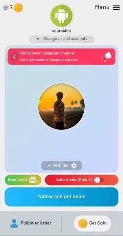 NS Follower — screenshot 1